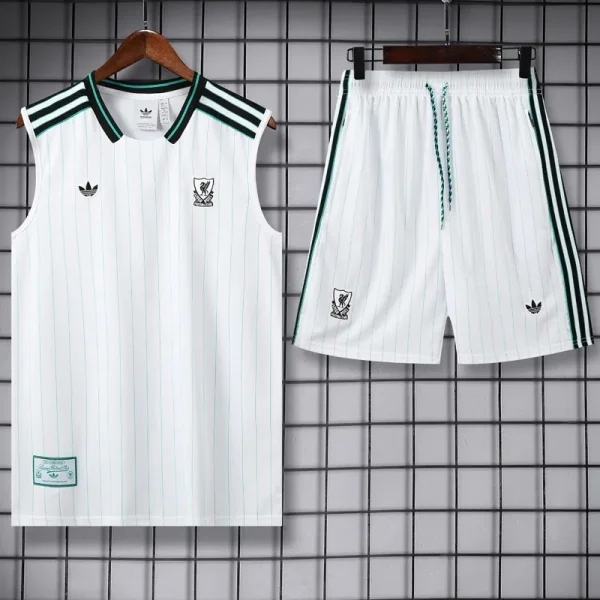 25-26 LIV White Tank top and shorts suit