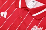 26-27 LIV Red Short shirts and Long trousers Suit
