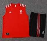 25-26 LIV Red Tank top and shorts suit #D2515