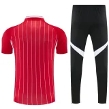 26-27 LIV Red Short shirts and Long trousers Suit