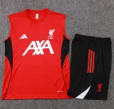 25-26 LIV Red Tank top and shorts suit #D2595