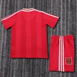 1995-1996 LIV Home Kids Retro Soccer Jersey
