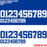 26-27 Cape Verde Third Player Version Soccer Jersey