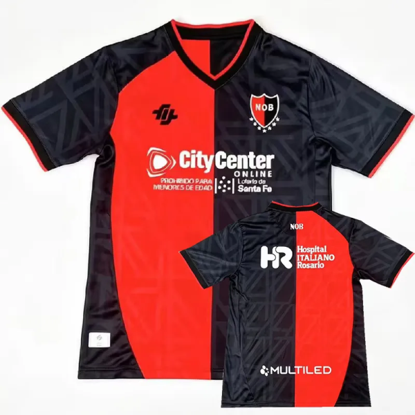 26-27 Newell's Old Boys Home Fans Soccer Jersey