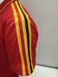 1990 Belgium Home Retro Soccer Jersey