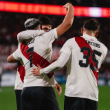 26-27 River Plate Beige ‌125th Anniversary Fans Soccer Jersey