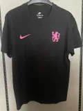 25-26 CHE Black High Quality Casual T-Shirt #圆领