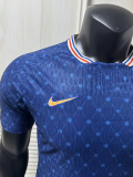 26-27 France Royal blue Casual Edition Player Version Training shirts
