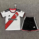 26-27 River Plate Home Kids Soccer Jersey