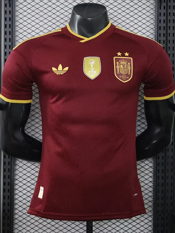 26-27 Spain Third Player Version Soccer Jersey (带2星)