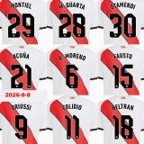 26-27 River Plate Home Player Verion Soccer Jersey