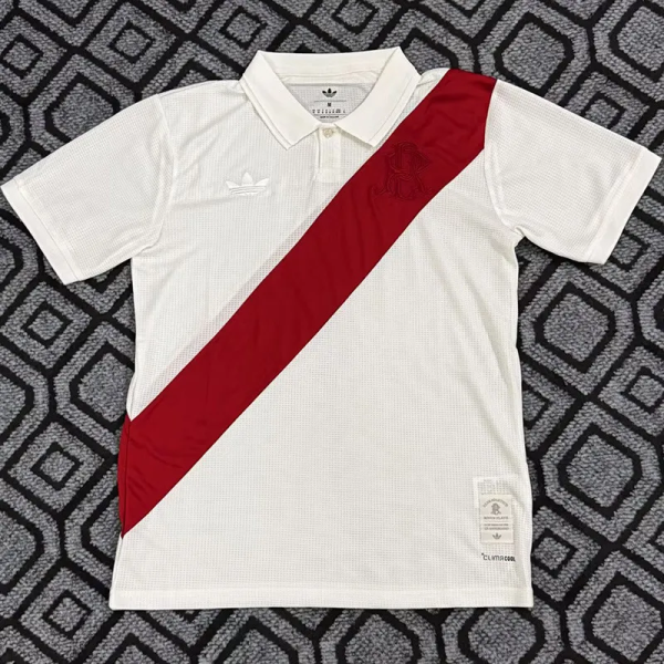 26-27 River Plate Beige ‌125th Anniversary Fans Soccer Jersey