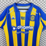 26-27 Rosario Central Home Fans Soccer Jersey
