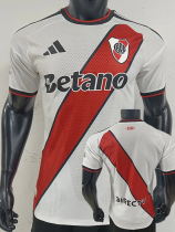 26-27 River Plate Home Player Verion Soccer Jersey