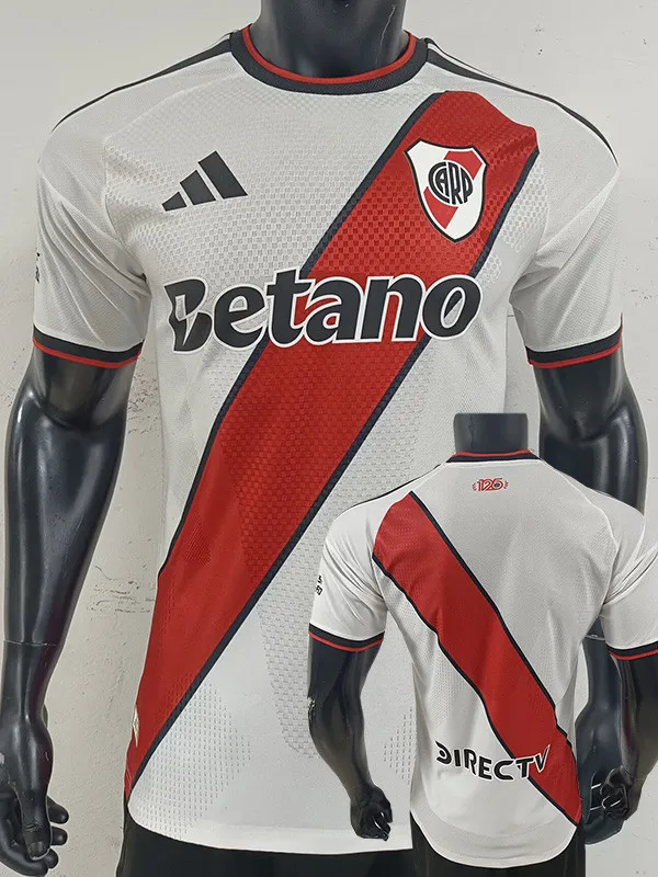 26-27 River Plate Home Player Verion Soccer Jersey