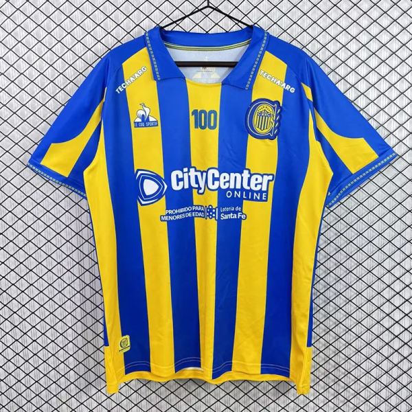 26-27 Rosario Central Home Fans Soccer Jersey