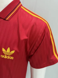 1990 Belgium Home Retro Soccer Jersey