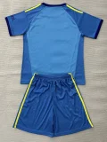 26-27 ARS Blue Goalkeeper Kids Soccer Jersey