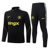 26-27 CHE Black Half Pull Tracksuit #B26066(半拉链)