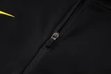 26-27 CHE Black Half Pull Tracksuit #B26066(半拉链)