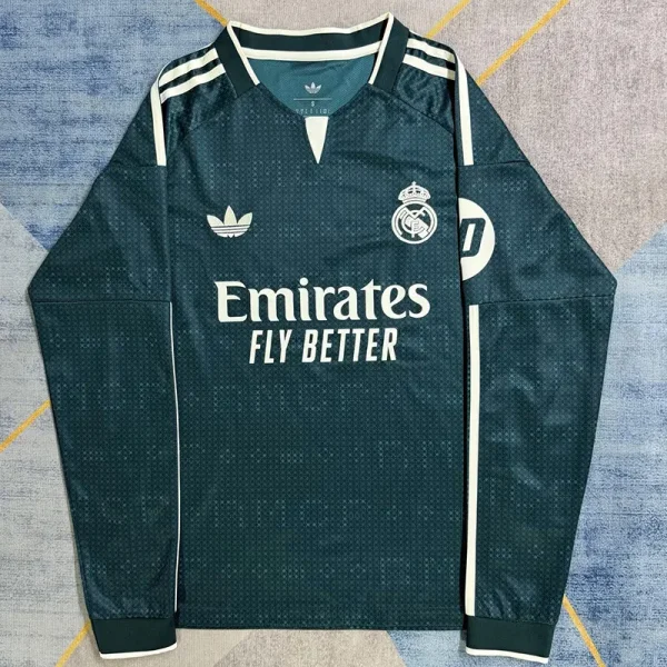 26-27 Real Madrid  Away Long Sleeve Soccer Jersey (长袖)