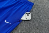 26-27 CHE Fancy blue Short shirts and Long trousers Suit (圆领)