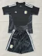 26-27 Aston Villa Black Goalkeeper Kids Soccer Jersey