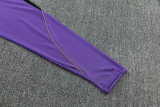 26-27 BAR Purple Half Pull Tracksuit (半拉链)