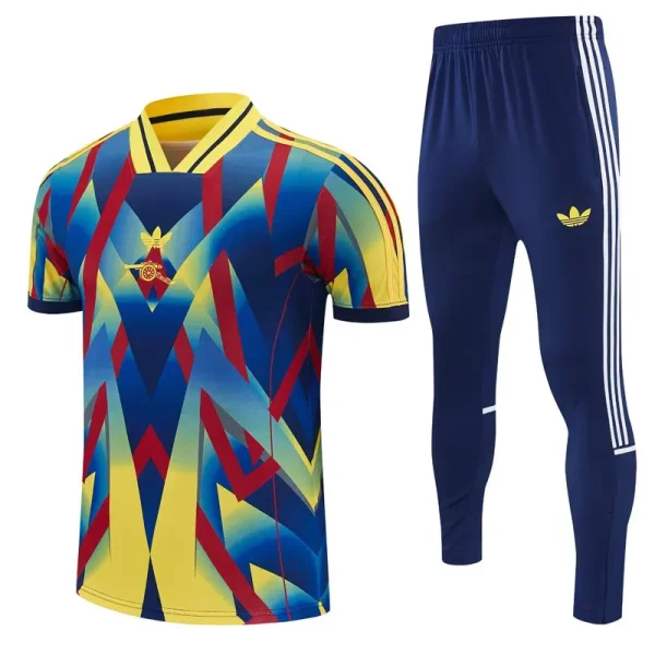 26-27 ARS Yellow Short shirts and Long trousers Suit (圆领)