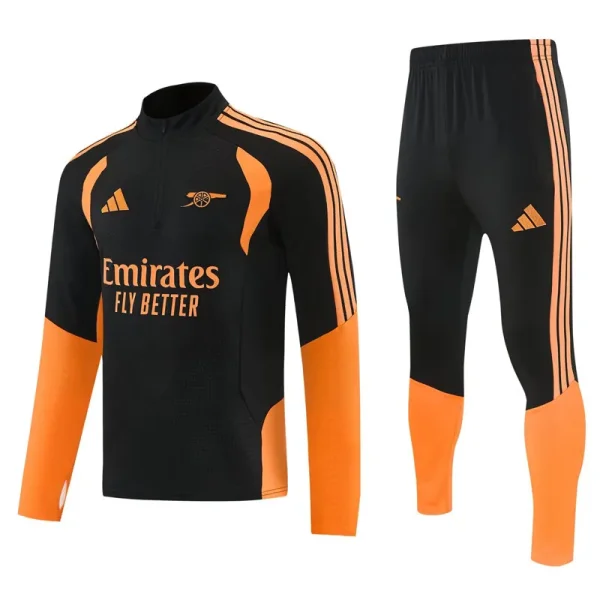 26-27 ARS Black Half Pull Tracksuit (半拉链)