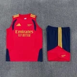 26-27 ARS Red Tank top and shorts suit