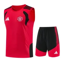26-27 Man Utd Red Tank top and shorts suit