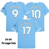 26-27 Man City Home Women Soccer Jersey (女)