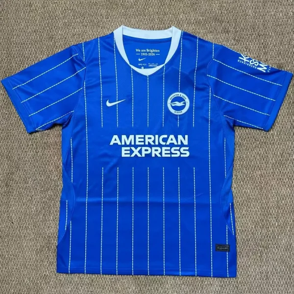26-27 Brighton Home Fans Soccer Jersey