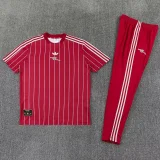 26-27 ARS Red Short shirts and Long trousers Suit (圆领)