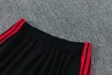 26-27 Man Utd Black Tank top and shorts suit