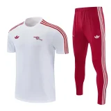 26-27 ARS White Short shirts and Long trousers Suit (圆领)