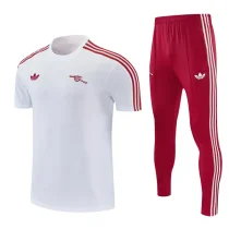 26-27 ARS White Short shirts and Long trousers Suit (圆领)