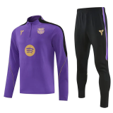 26-27 BAR Purple Half Pull Tracksuit (半拉链)