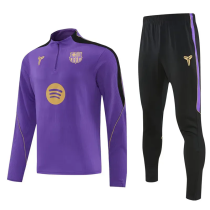26-27 BAR Purple Half Pull Tracksuit (半拉链)