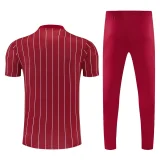 26-27 ARS Red Short shirts and Long trousers Suit (圆领)