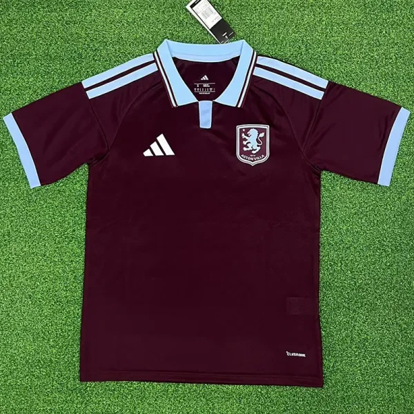 Aston Villa Home Fans Soccer Jersey