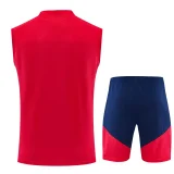 26-27 ARS Red Tank top and shorts suit
