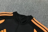26-27 ARS Black Half Pull Tracksuit (半拉链)