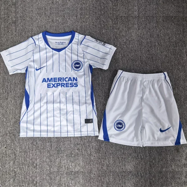 26-27 Brighton Away Kids Soccer Jersey