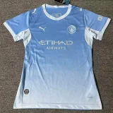 26-27 Man City Home Women Soccer Jersey (女)