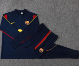 26-27 BAR Royal blue Half Pull Tracksuit #B26086(半拉链)