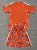 26-27 Newcastle Orange Goalkeeper Kids Soccer Jersey