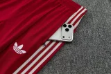 26-27 ARS Red Short shirts and Long trousers Suit (圆领)
