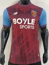 26-27 West Ham Home Player Version Soccer Jersey